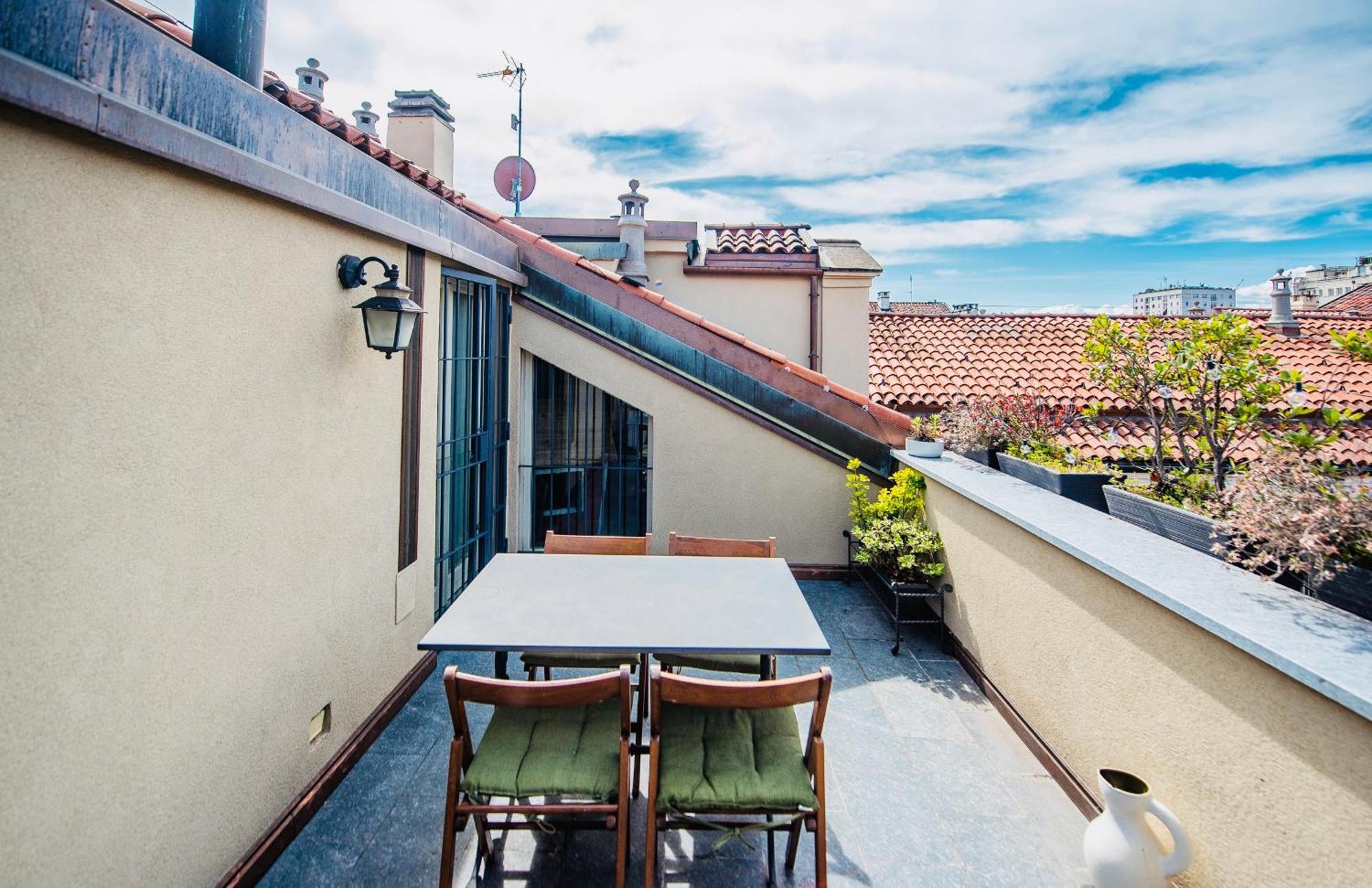 Ferienwohnung House With Terrace Turin Exterior foto